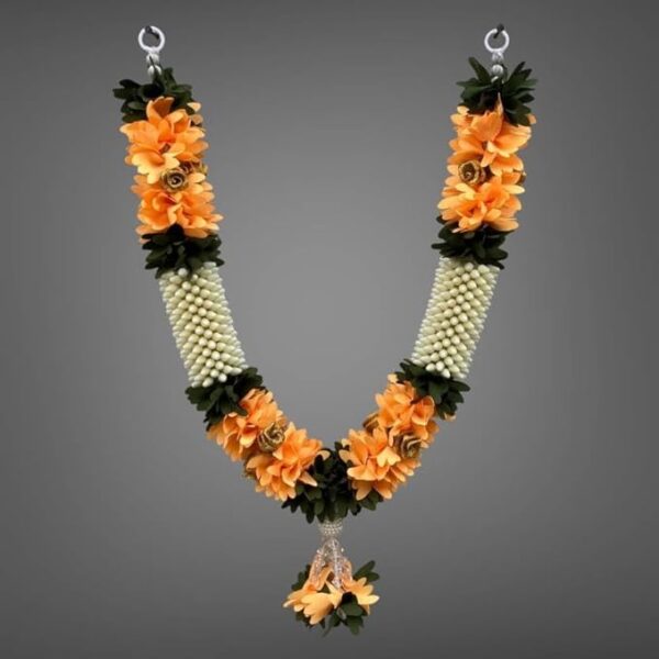 Resham Garland for Photos of Loved Ones, Idol, Decoration, Puja & Welcoming Guest of Wedding